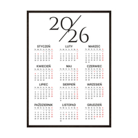 Plakat Kalendarz 2026 no1