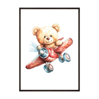 Plakat Mały Pilot Miś