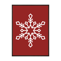 Plakat Płatek Śniegu