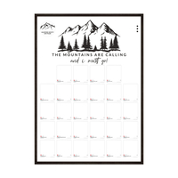 Plakat Najwyższe Szczyty Gór Polski Ze Zdjęciami Insta Style