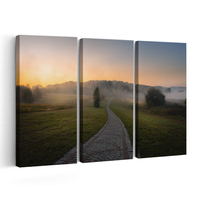 Zestaw Obrazów Poranne Mgiełki