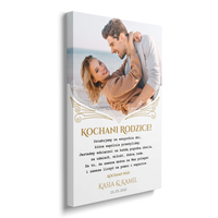 Obraz Podziękowanie Dla Rodziców II