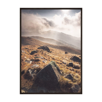 Plakat Górskie Promienie