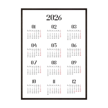 Plakat Kalendarz 2026 no3