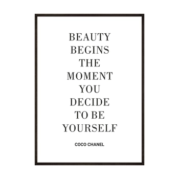 Plakat Beauty Begins