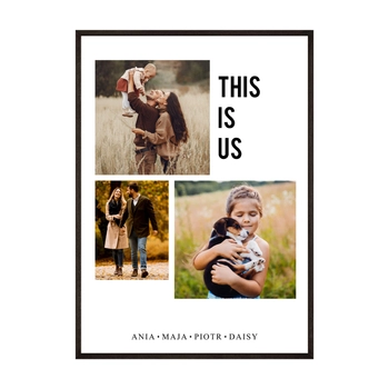 Plakat Personalizowany Ze Zdjęciami