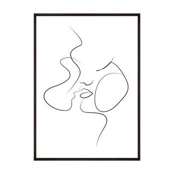 Plakat Couple Line Art No2