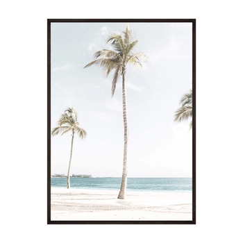 Plakat Palmy Na Plaży