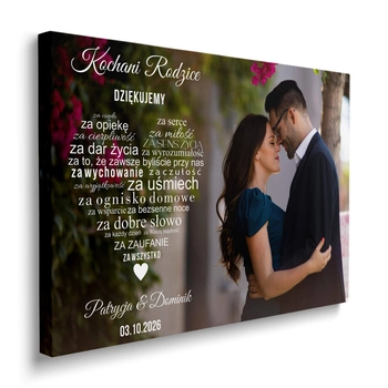 Obraz Podziękowanie Dla Rodziców wzór nr 5