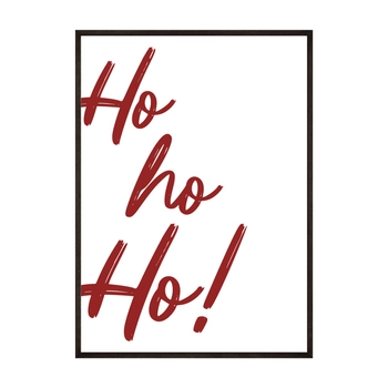 Plakat Ho Ho Ho no2