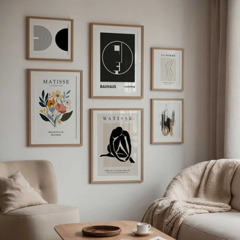 Kolekcja plakatów sztuka harmonii