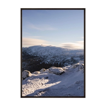 Plakat Zima W Karkonoszach