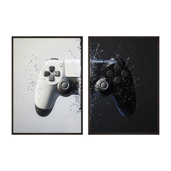 Zestaw Plakatów Kontrast Gamingu