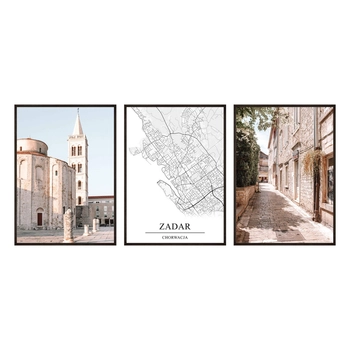 Zestaw Plakatów Zadar