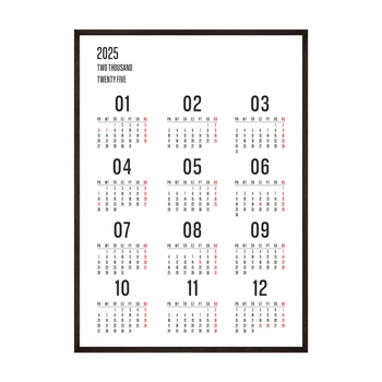 Plakat Kalendarz 2025 no3