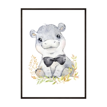 Plakat Safari Hipcio