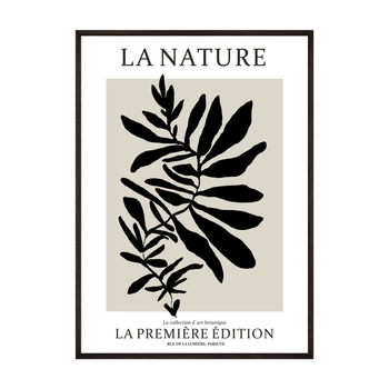 Plakat La Nature