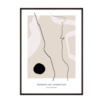 Plakat Modern Line Art No2