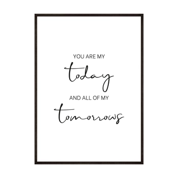 Plakat You Are My Today