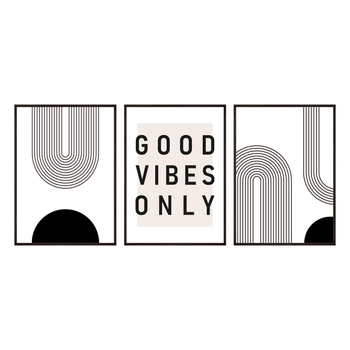 Zestaw Plakatów Good Vibes Only