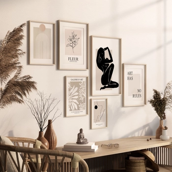 Kolekcja Plakatów Modern Boho No2