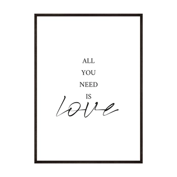 Plakat All You Need Is Love